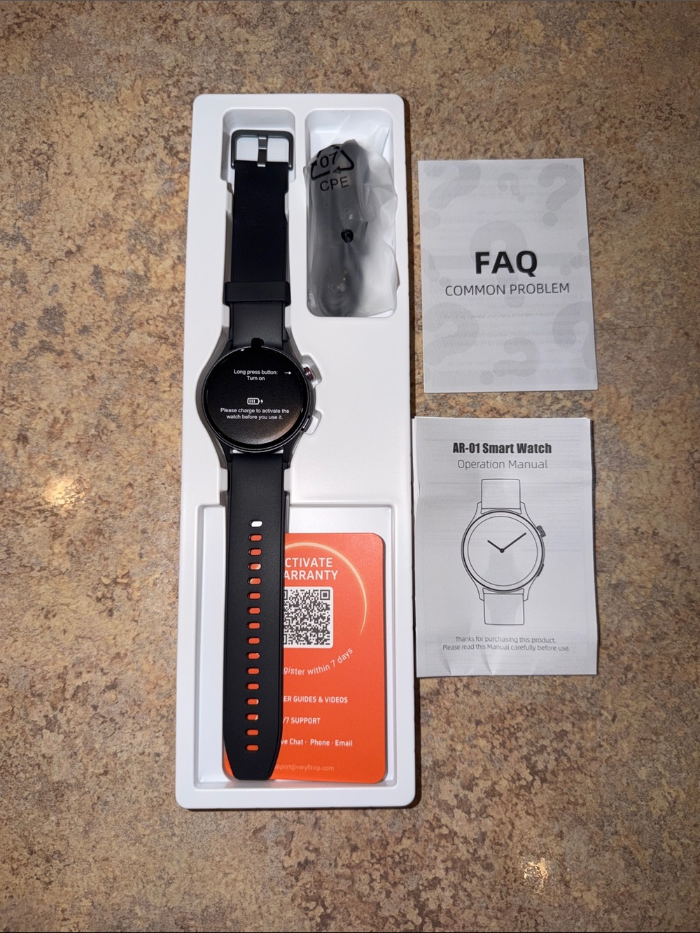 aeac Smart Watch for Men Women, Answer/Make Call, 1.32'' AMOLED Screen AMAZON